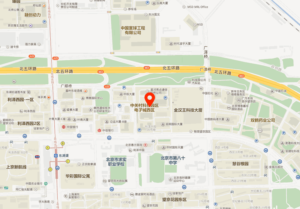 望京科技园位置地图